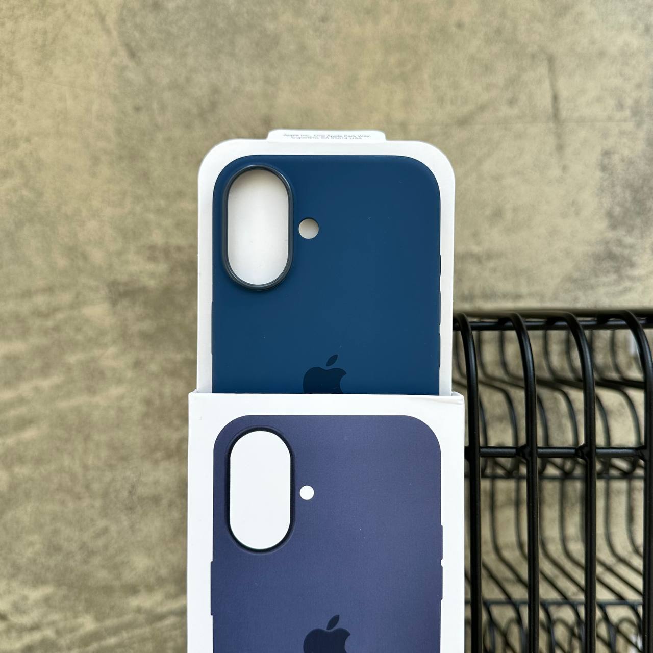 Чохол Silicone case з Magsafe на iPhone 16+ Denim (05)