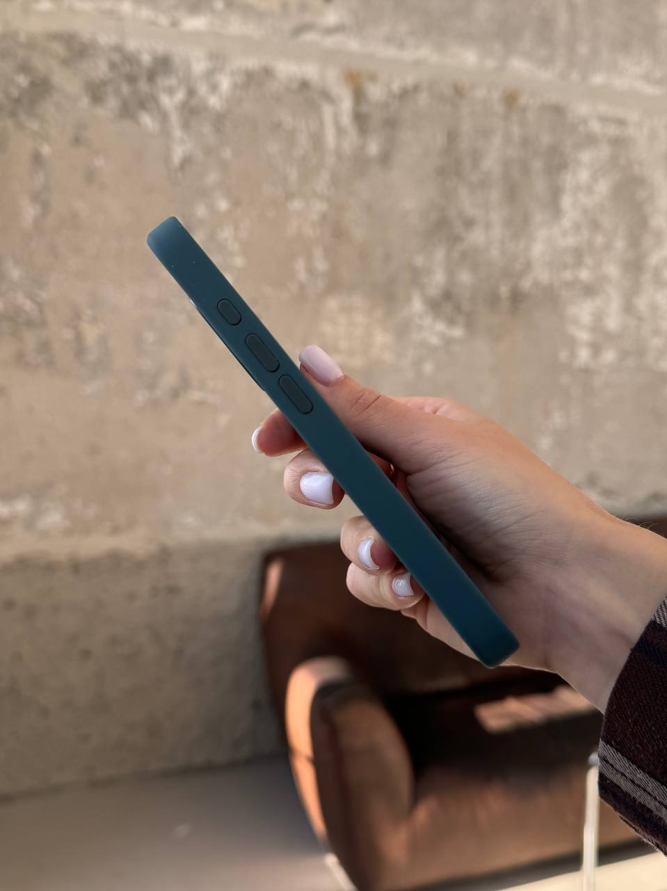 Чохол Silicone case з Magsafe на iPhone 16+ Lake Green (04)