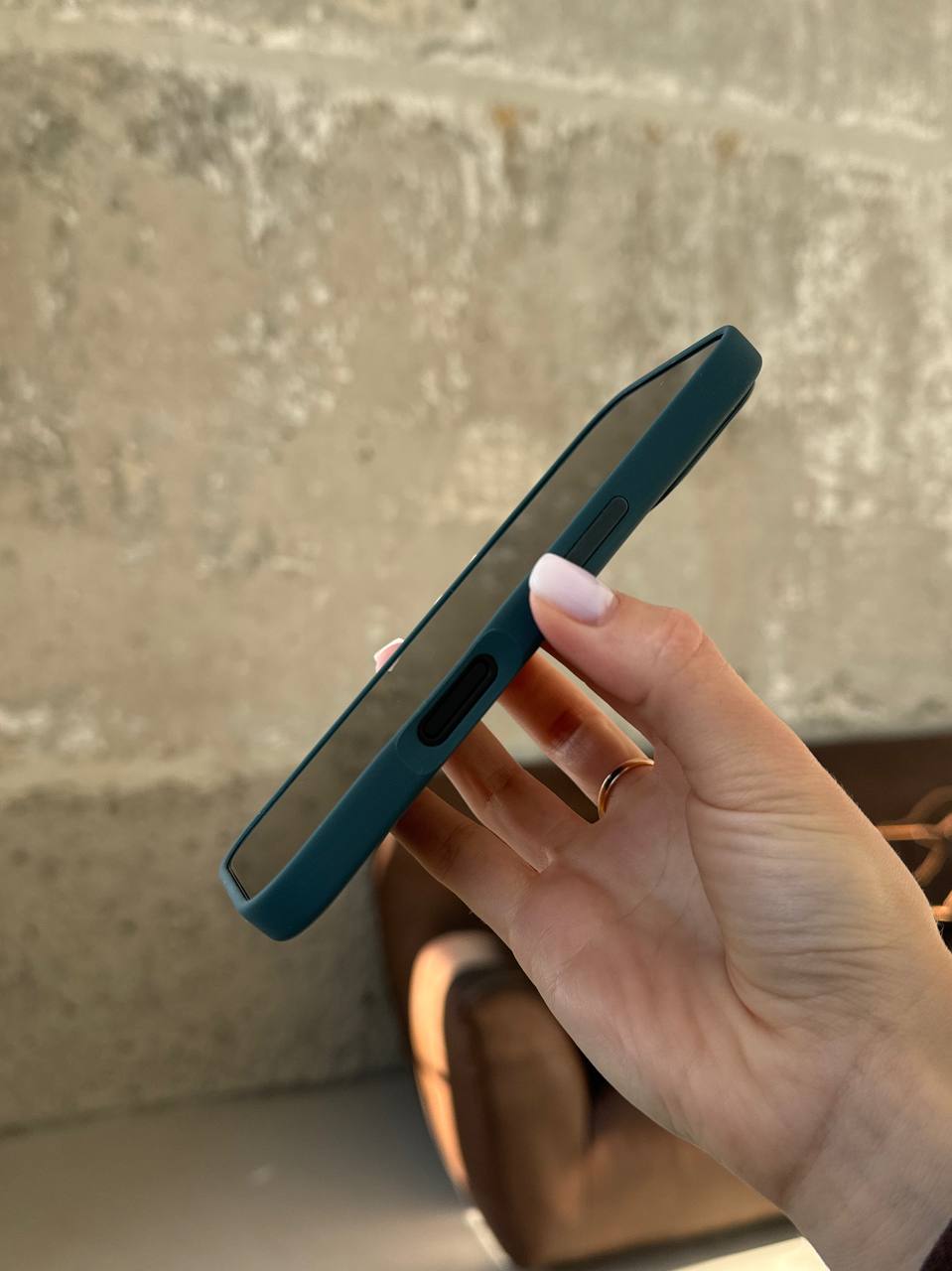 Чохол Silicone case з Magsafe на iPhone 16+ Lake Green (04)