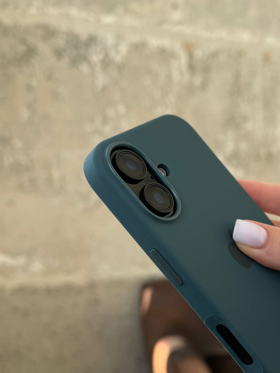 Чохол Silicone case з Magsafe на iPhone 16+ Lake Green (04)