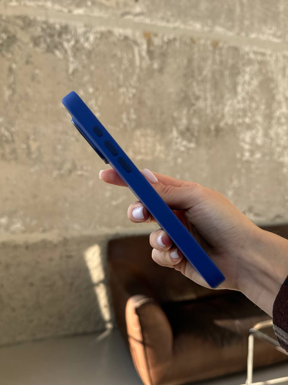 Чохол Silicone case з Magsafe на iPhone 16 Pro Max Ultramarine (06)