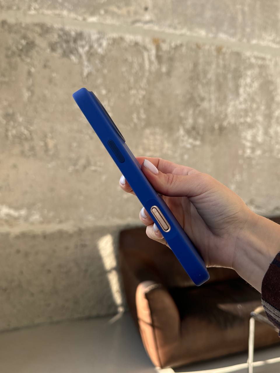 Чохол Silicone case з Magsafe на iPhone 16 Pro Max Ultramarine (06)