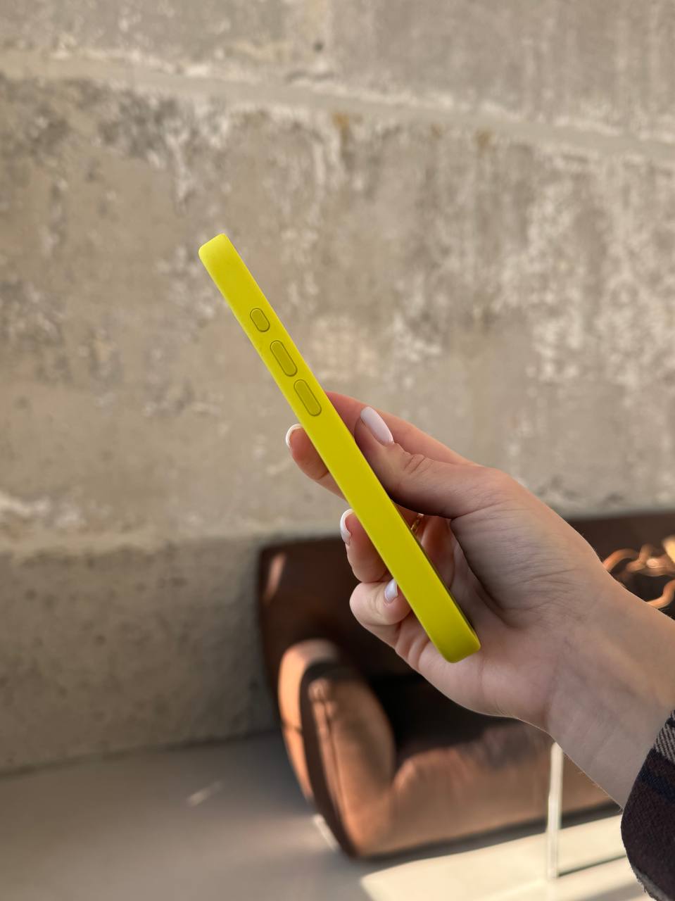 Чохол Silicone case з Magsafe на iPhone 16+ Star Fruit (08)