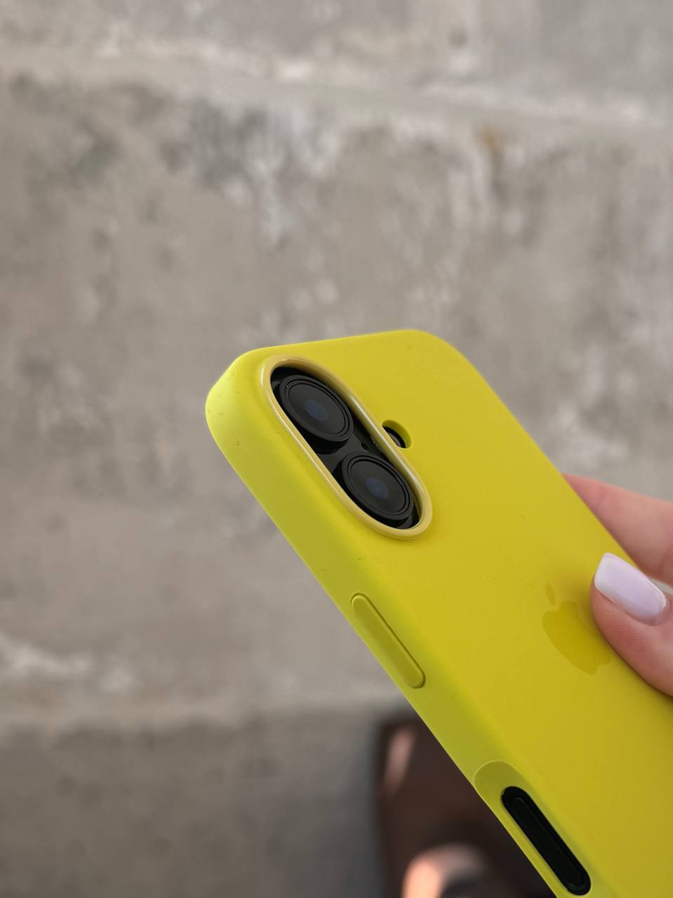 Чохол Silicone case з Magsafe на iPhone 16+ Star Fruit (08)