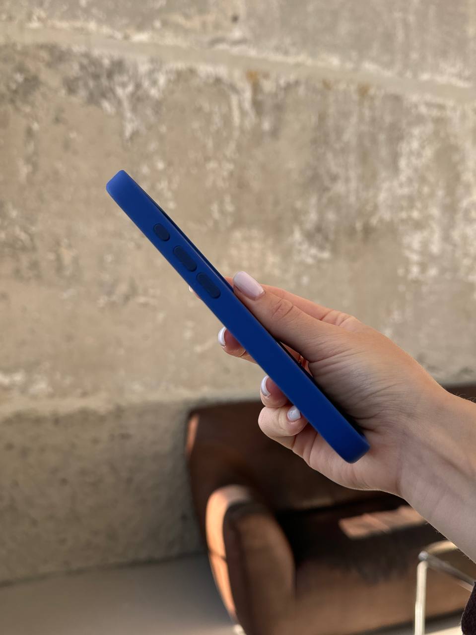 Чехол Silicone case с Magsafe на iPhone 16+ Ultramarine (06)