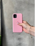 Чохол Silicone case з відкритою камерою на iPhone 11 Pro Baby Pink (06)