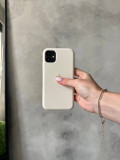 Чохол Silicone case з відкритою камерою на iPhone 11 Pro Beige (16)