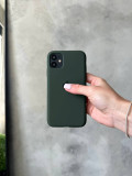 Чохол Silicone case з відкритою камерою на iPhone 11 Pro Cyprus Green (28)