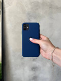 Чохол Silicone case з відкритою камерою на iPhone 11 Pro Deep Navy (30)