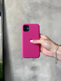 Чохол Silicone case з відкритою камерою на iPhone 11 Pro Dragon Fruit (13)