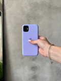 Чохол Silicone case з відкритою камерою на iPhone 11 Pro Elegant Purple (23)