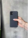 Чохол Silicone case з відкритою камерою на iPhone 11 Pro Graphite (24)