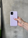 Чохол Silicone case з відкритою камерою на iPhone 11 Pro Lilac Purple (25)