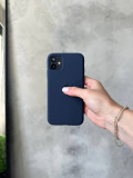 Чохол Silicone case з відкритою камерою на iPhone 11 Pro Midnight Blue (09)