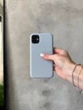Чохол Silicone case з відкритою камерою на iPhone 11 Pro Mist Blue (19)