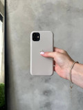 Чохол Silicone case з відкритою камерою на iPhone 11 Pro Stone (15)