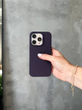 Чохол Silicone case з відкритою камерою на iPhone 13 Pro Elderberry (32)