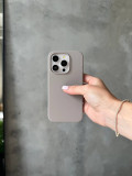 Чохол Silicone case з відкритою камерою на iPhone 13 Pro Pebble (14)