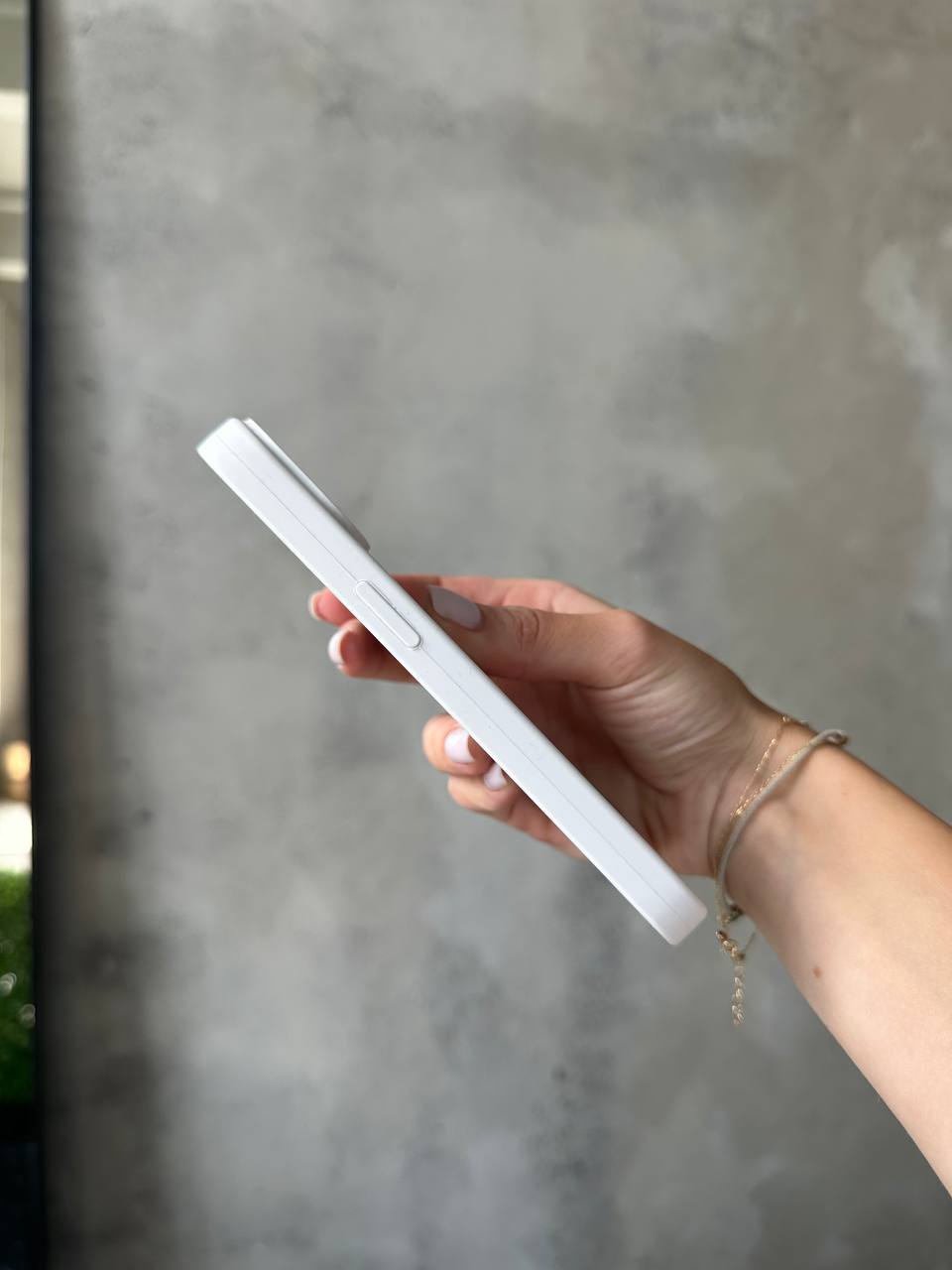 Чохол Silicone case з відкритою камерою на iPhone 15+ Lavander Grey (17)