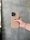 Чехол Silicone case с открытой камерой на iPhone 16 Pro Max Desert (44)