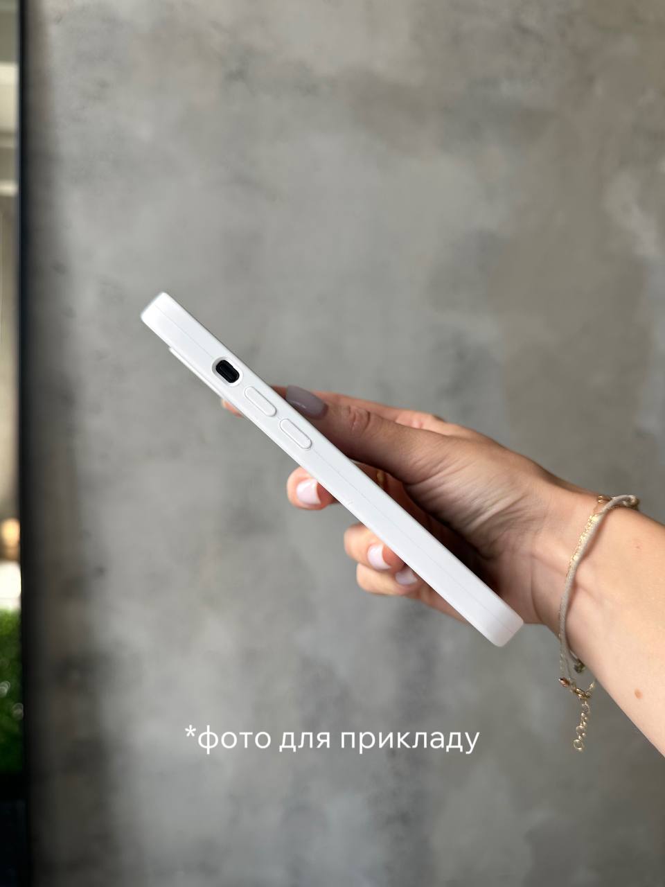 Чехол Silicone case с открытой камерой на iPhone 14 Pro Max Graphite (24)