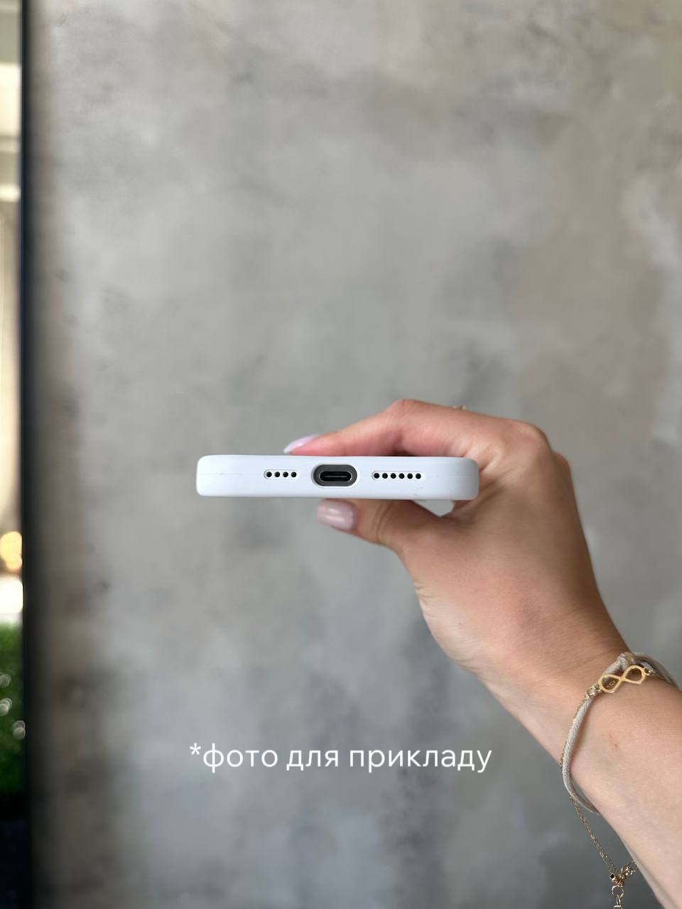 Чехол Silicone case с открытой камерой на iPhone 14 Pro Max Graphite (24)