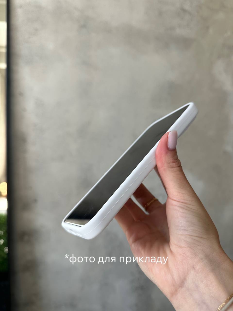 Чехол Silicone case с открытой камерой на iPhone 14 Pro Max Graphite (24)