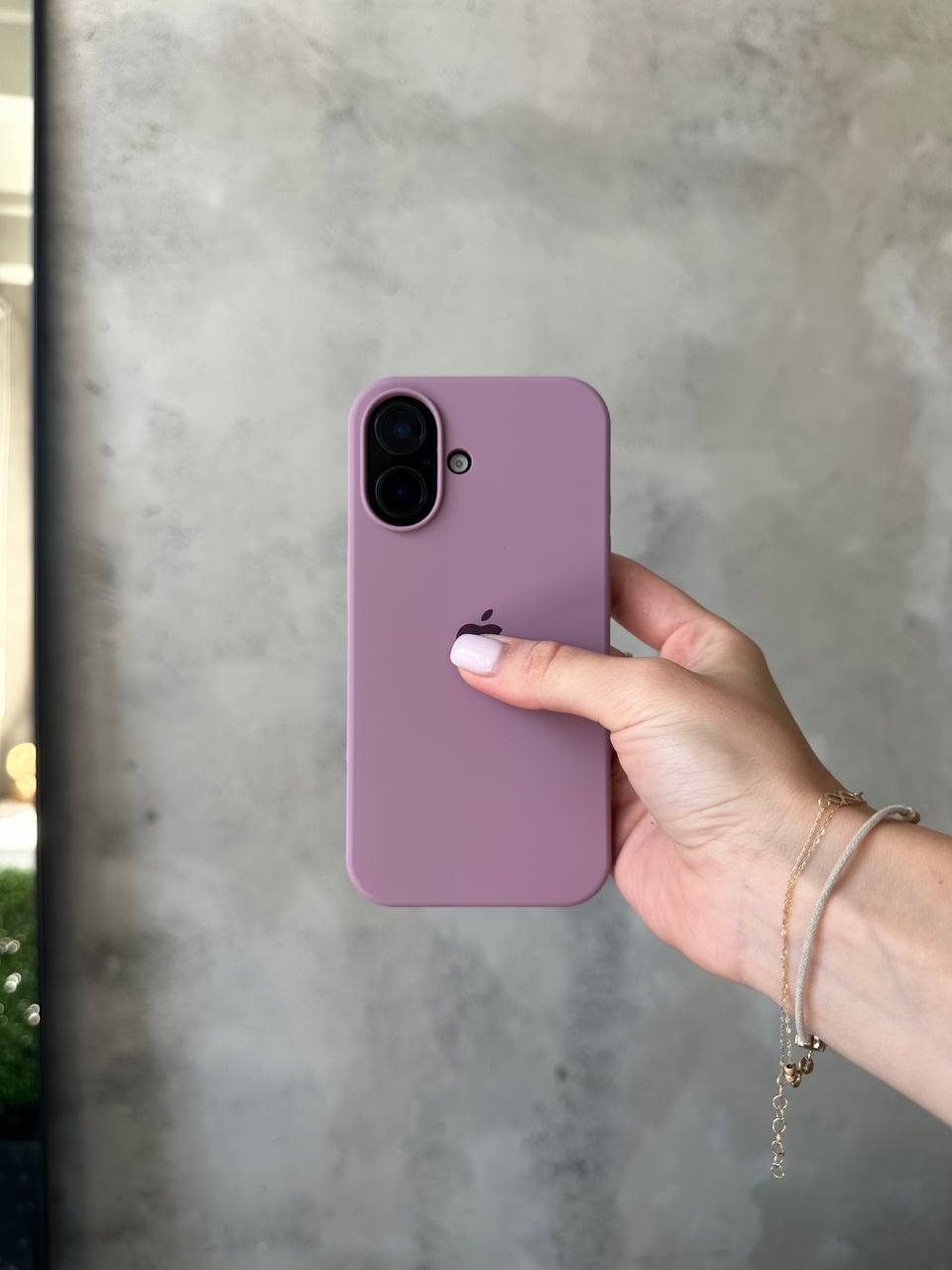 Чохол Silicone case з відкритою камерою на iPhone 17 Blueberry (20)