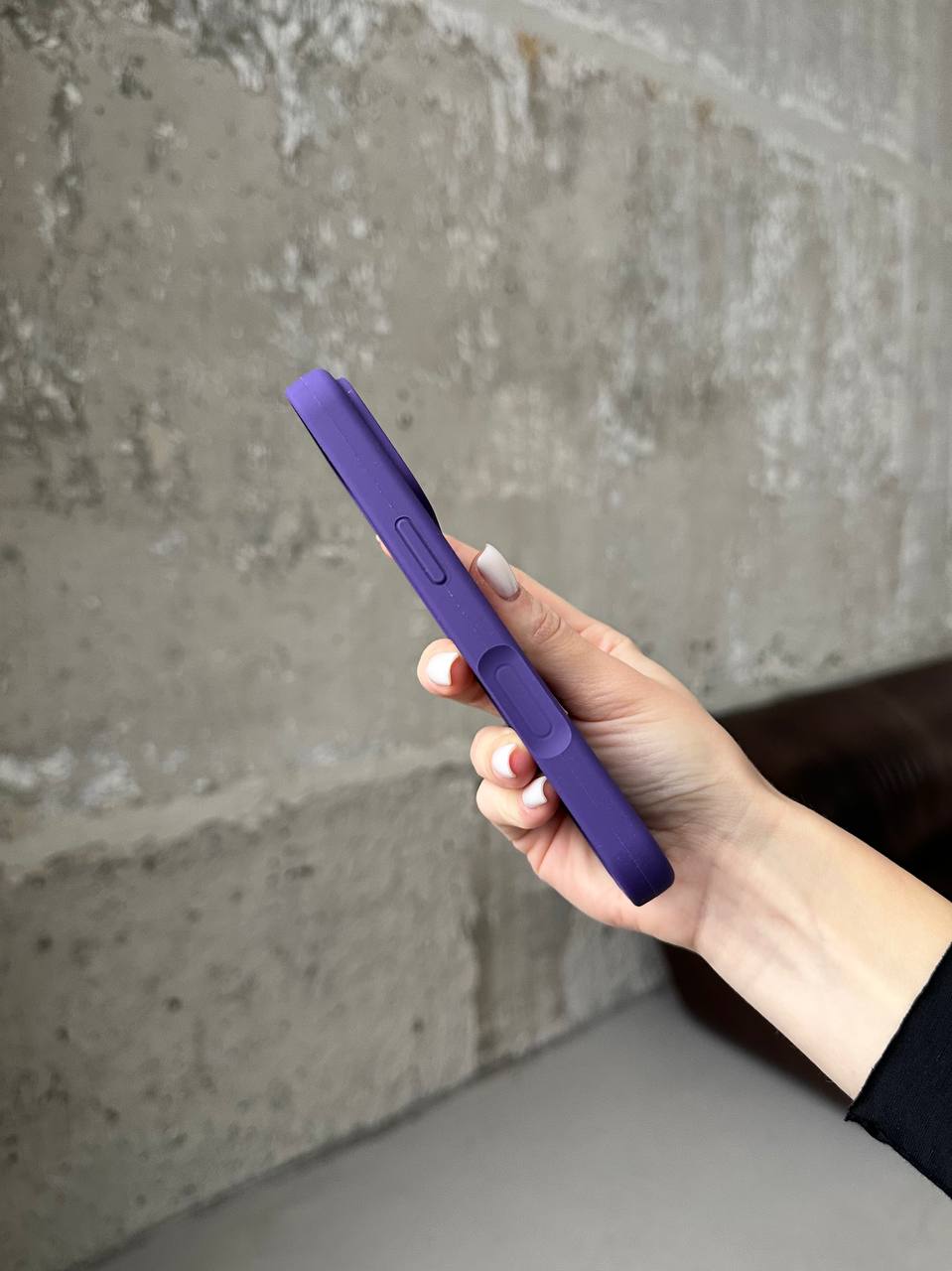 Чохол Silicone case з відкритою камерою на iPhone 17 Pro Amethyst (21)