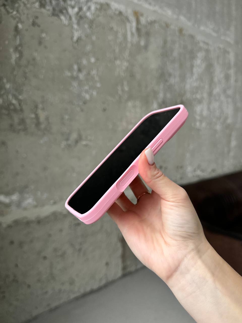 Чохол Silicone case з відкритою камерою на iPhone 17 Pro Baby Pink (06)
