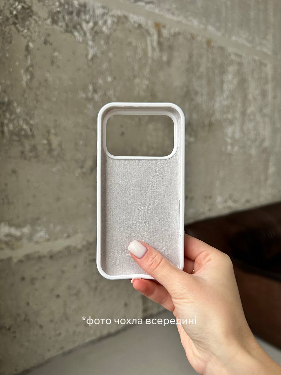 Чохол Silicone case з відкритою камерою на iPhone 17 Pro Max Lavander (08)