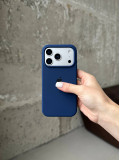 Чохол Silicone case з відкритою камерою на iPhone 17 Pro Deep Navy (30)