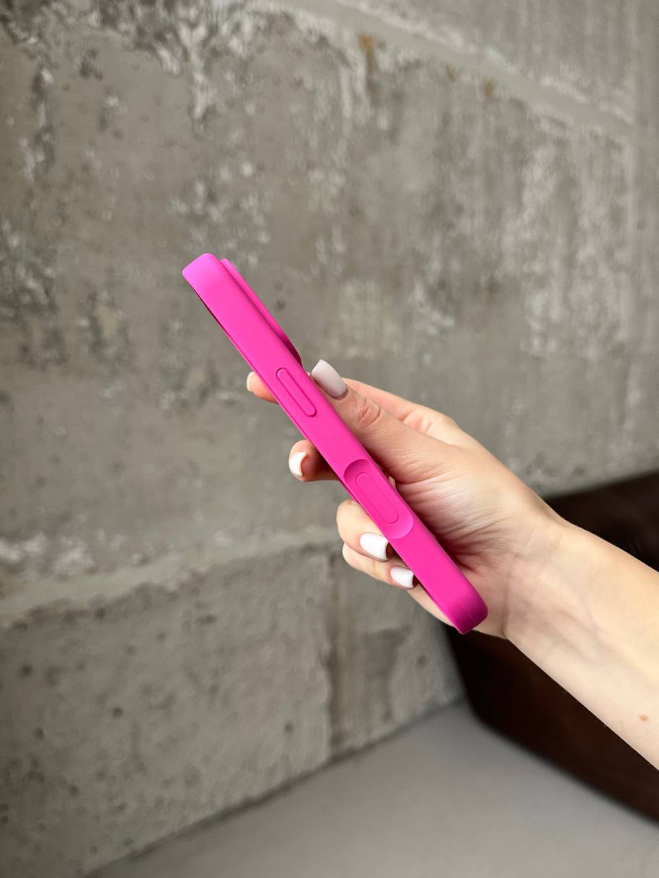 Чохол Silicone case з відкритою камерою на iPhone 17 Dragon Fruit (13)