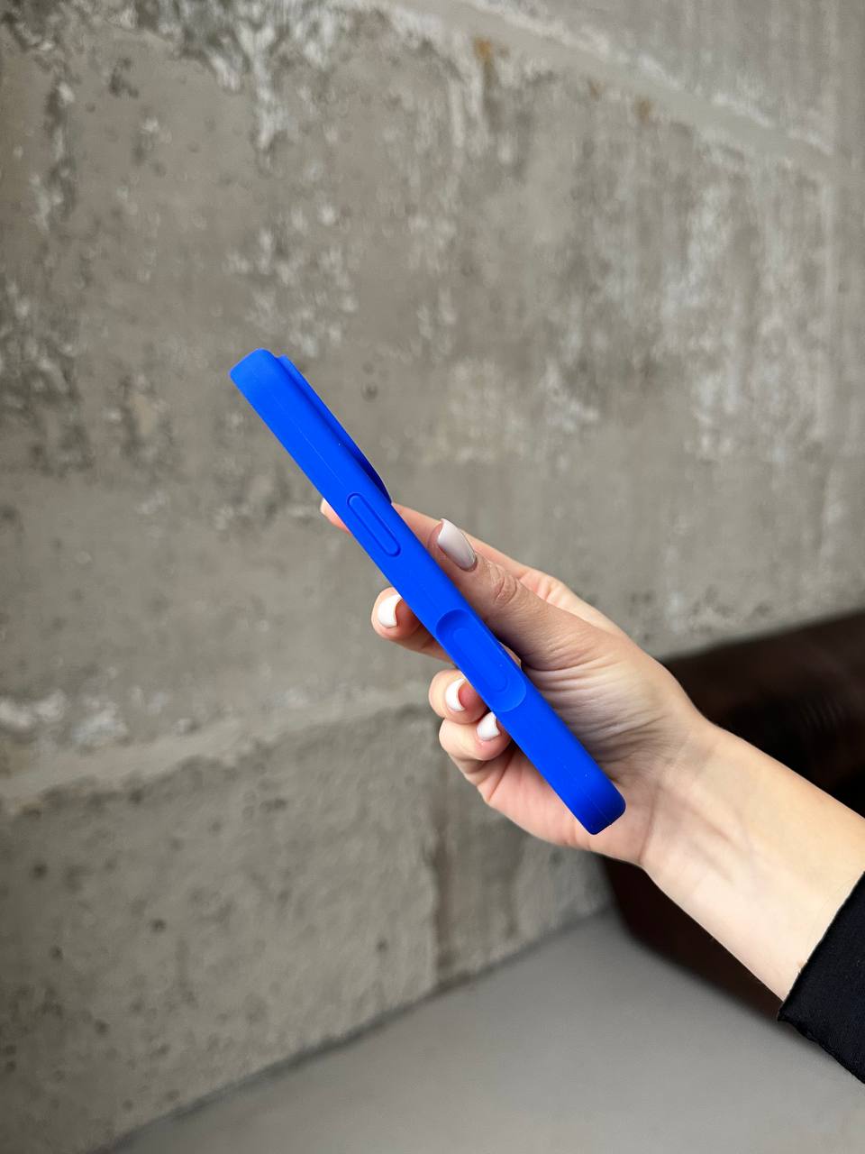 Чохол Silicone case з відкритою камерою на iPhone 17 Electric Blue (29)