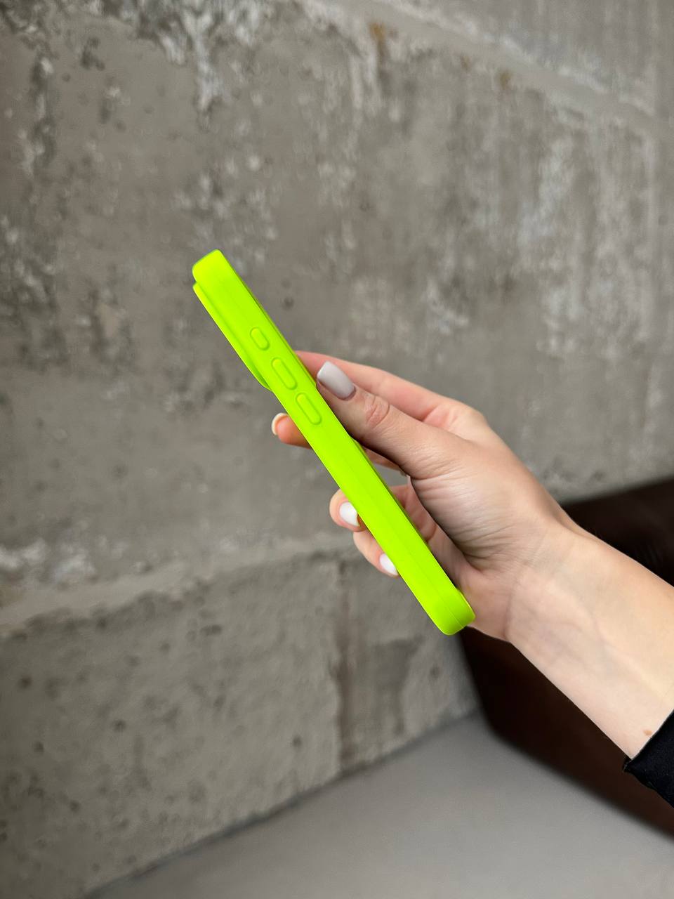 Чохол Silicone case з відкритою камерою на iPhone 17 Pro Shiny Green (34)