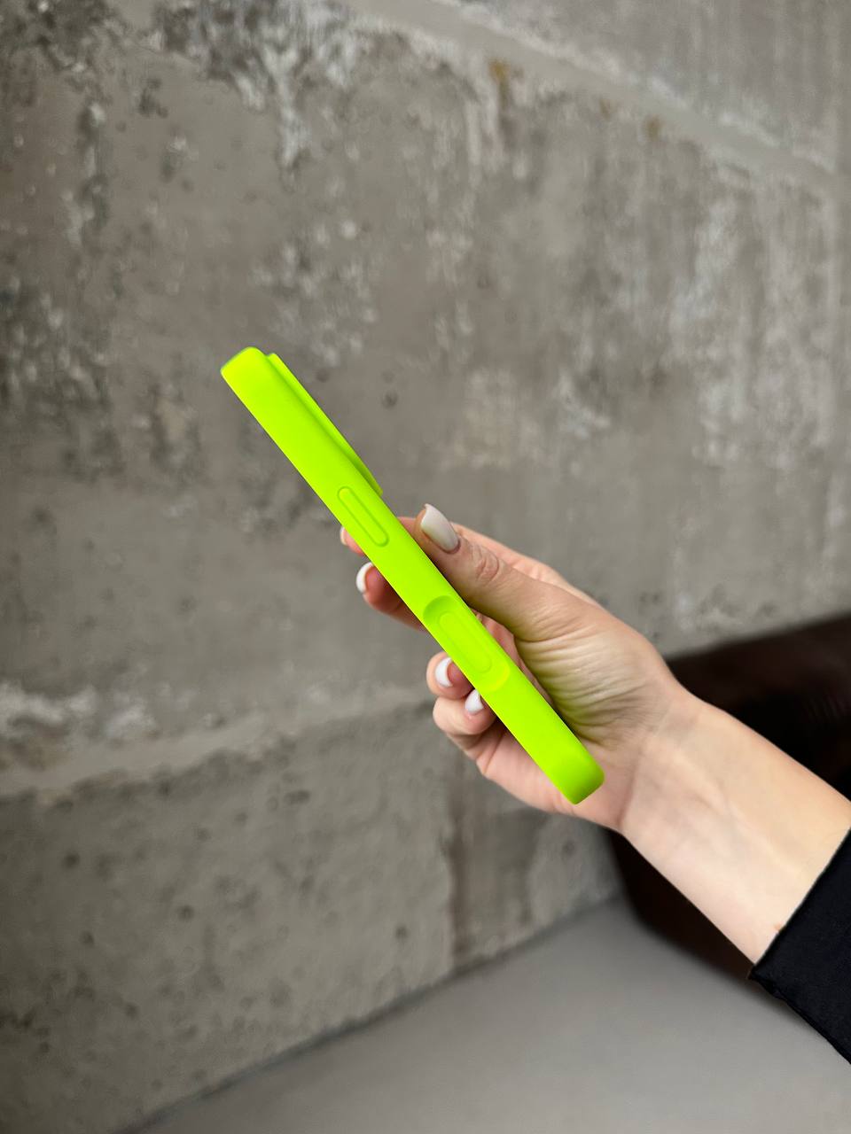 Чохол Silicone case з відкритою камерою на iPhone 17 Pro Shiny Green (34)