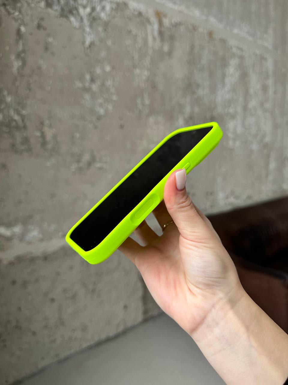 Чохол Silicone case з відкритою камерою на iPhone 17 Pro Shiny Green (34)