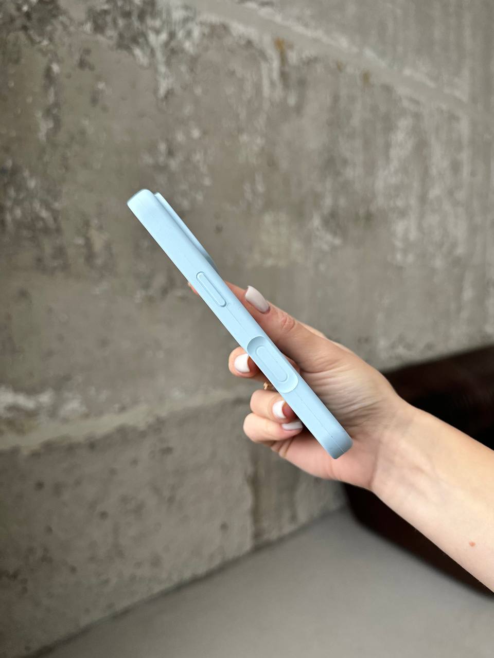 Чохол Silicone case з відкритою камерою на iPhone 17 Sky Blue (33)