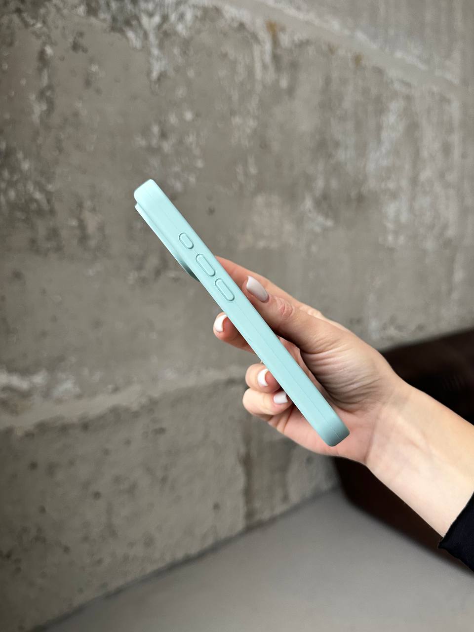 Чохол Silicone case з відкритою камерою на iPhone 17 Turquoise (31)