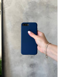 Чохол Silicone case з відкритою камерою на iPhone 7+/8+ Deep Navy (30)