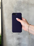 Чохол Silicone case з відкритою камерою на iPhone 7+/8+ Elderberry (32)