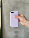 Чехол Silicone case с открытой камерой на iPhone 7/8 Lilac Purple (25)