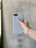 Чохол Silicone case з відкритою камерою на iPhone 7+/8+ Mist Blue (19)