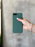 Чохол Silicone case з відкритою камерою на iPhone 7+/8+ Pine Green (36)