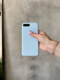 Чохол Silicone case з відкритою камерою на iPhone 7+/8+ Sky Blue (33)
