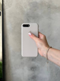 Чохол Silicone case з відкритою камерою на iPhone 7+/8+ Stone (15)