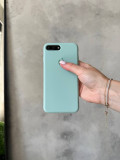 Чохол Silicone case з відкритою камерою на iPhone 7+/8+ Turquoise (31)