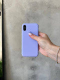 Чохол Silicone case з відкритою камерою на iPhone XS Max Elegant Purple (23)