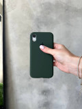 Чохол Silicone case з відкритою камерою на iPhone XR Cyprus Green (28)