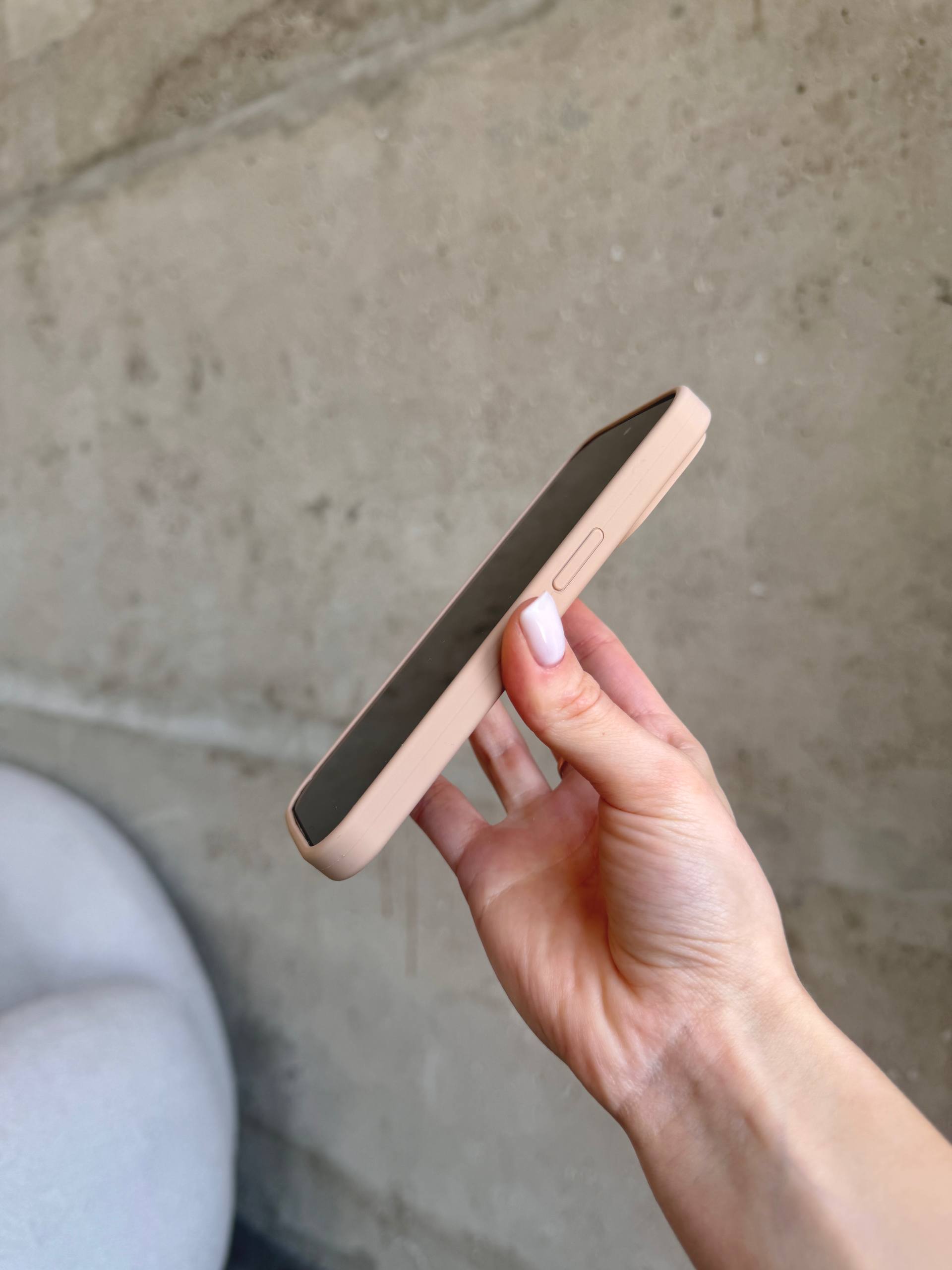 Чохол Silicone case із закритою камерою на iPhone 14 Desert #62